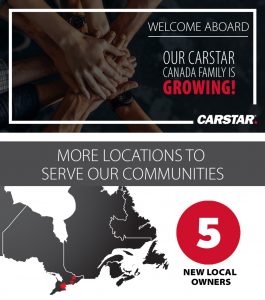CARSTAR Kicks Off The Fall Season With Five New Facilities